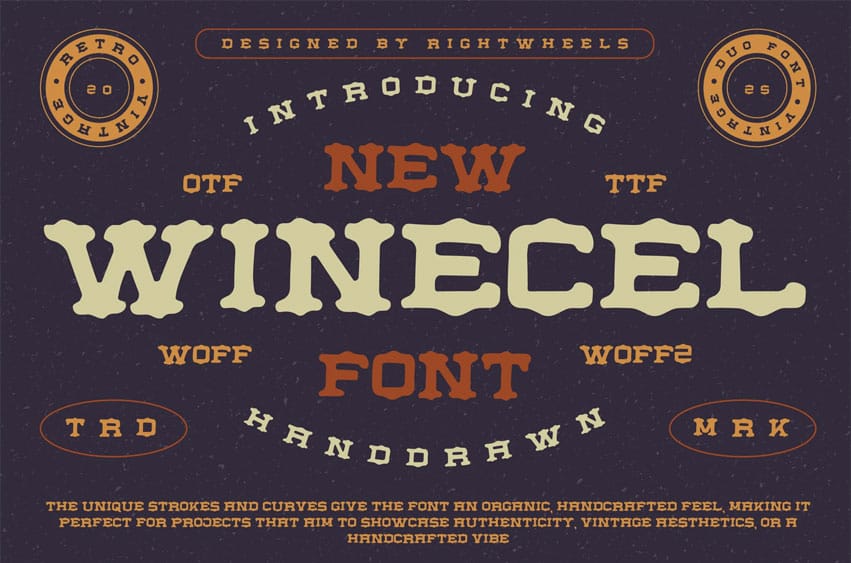 Winecel Font