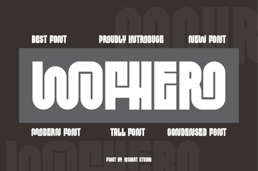 Wofhero Font