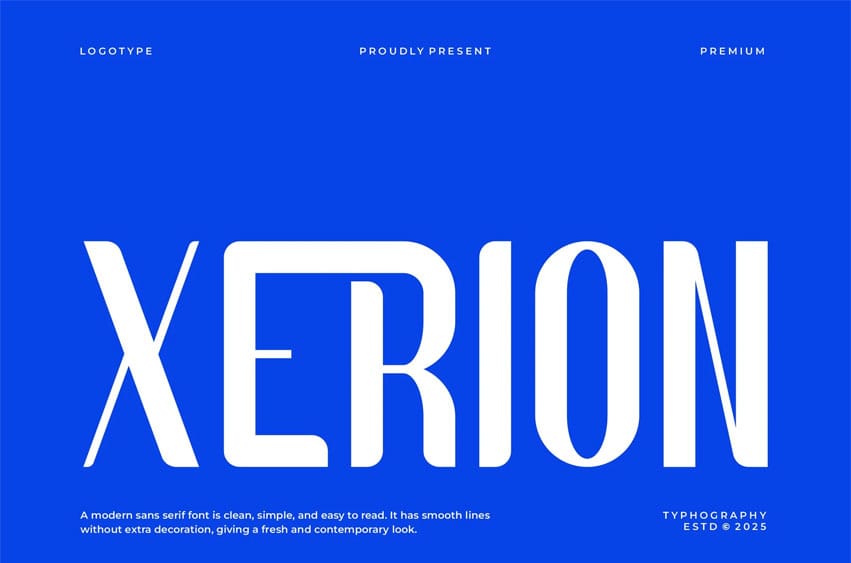 Xerion Font