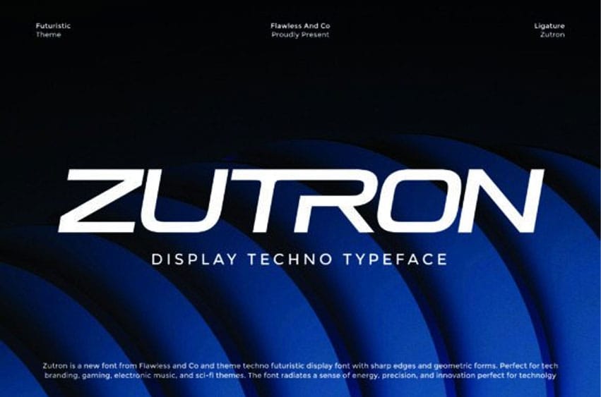 Zutron Font