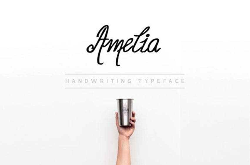 Amelia Handwritten Font