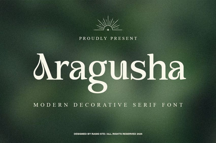 Aragusha Font