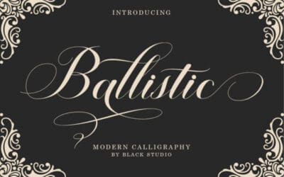 Ballistic Font