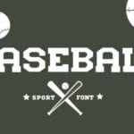 Baseball Font