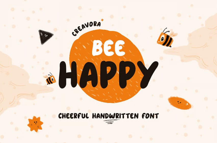 Bee Happy Font