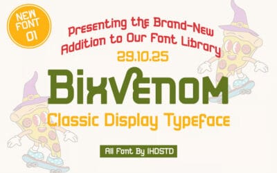 Bixvenom Font