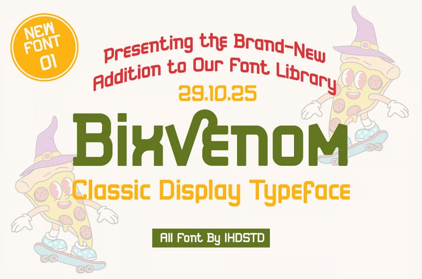 Bixvenom Font