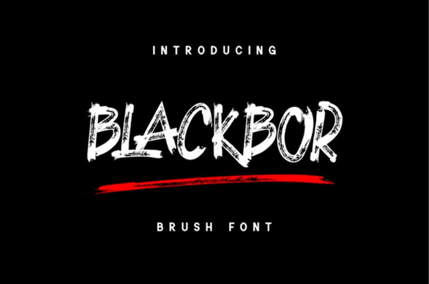 Blackbor Font