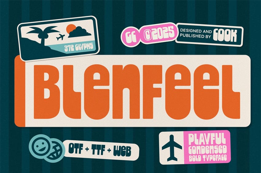 Blenfeel Font