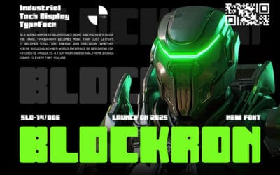 Blockron Font