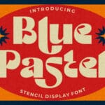 Blue Pastel Font