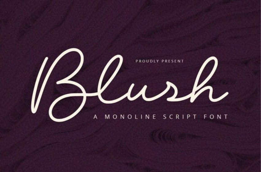 Blush Font