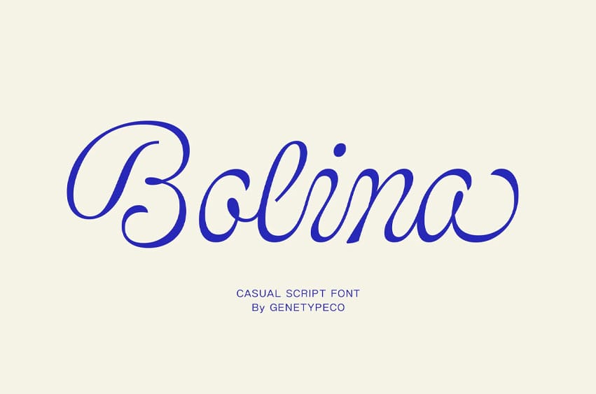 Bolina Font