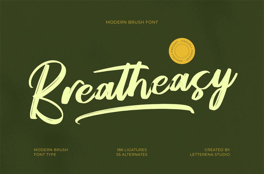 Breatheasy Font