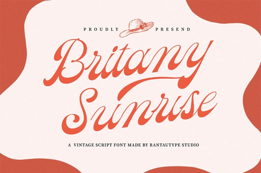 Britany Sunrise Font