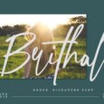 Brithalia Font