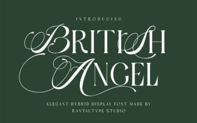 British Angel Font