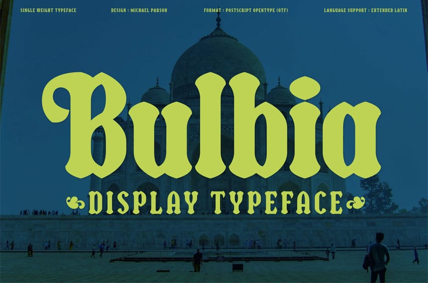 Bulbia Font