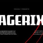 CS Agerix Font