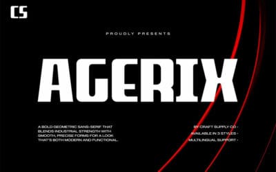 CS Agerix Font