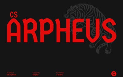 CS Arpheus Font