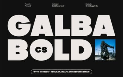 CS Galba Font