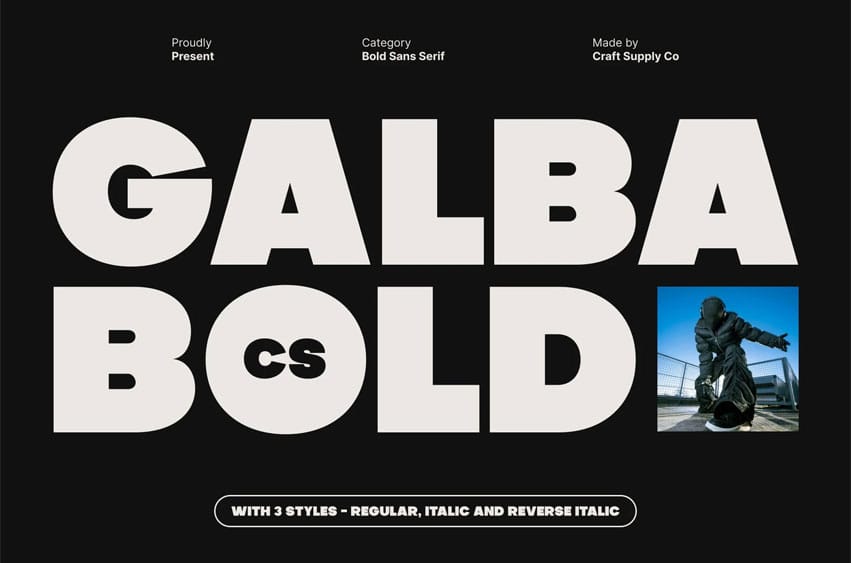 CS Galba Font