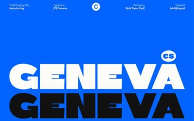CS Geneva Font