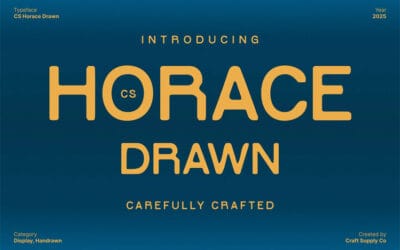 CS Horace Drawn Font