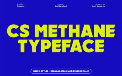 CS Methane Font