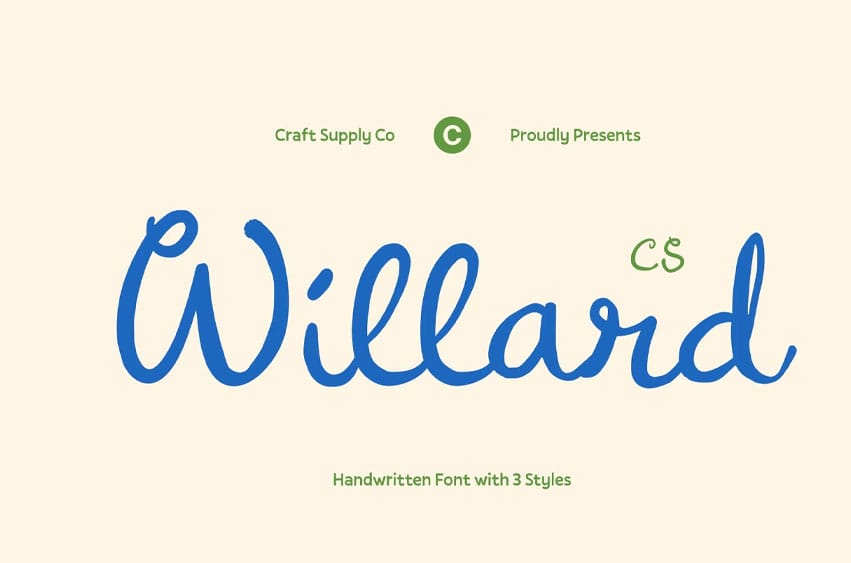 CS Willard Font