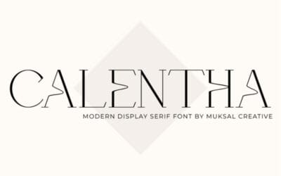 Calentha Font