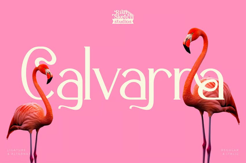Calvarra Font