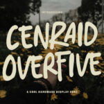 Cenraid Overfive Font