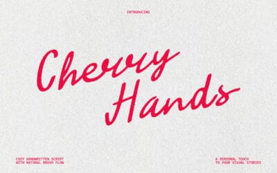Cherry Hands Font