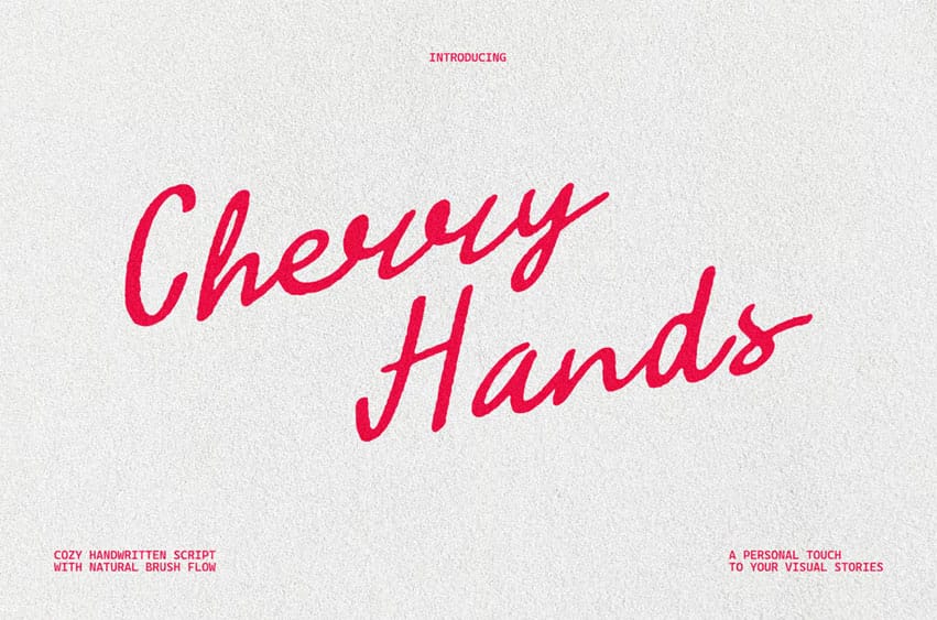 Cherry Hands Font