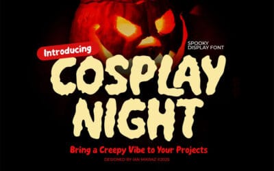 Cosplay Night Font