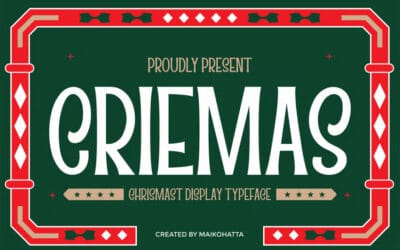 Criemas Font