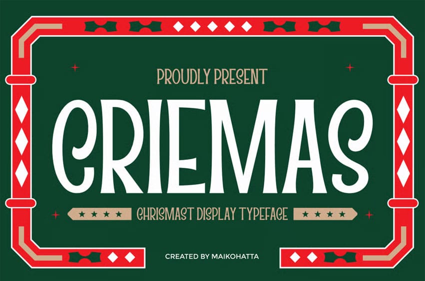 Criemas Font