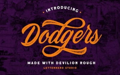 Devilion Rough Font