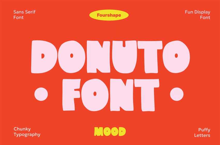 Donuto Bold Font