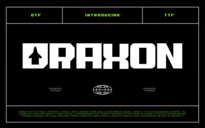 Draxon Font