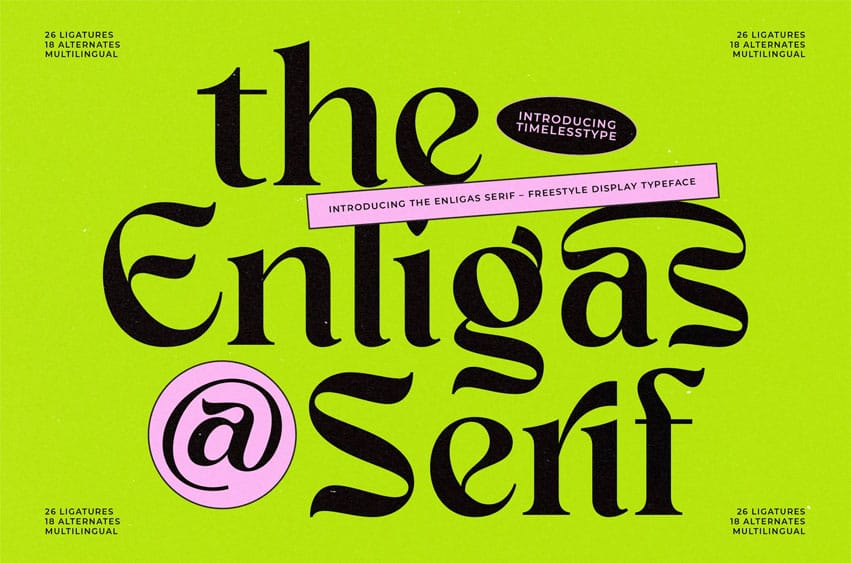 Enligas Font