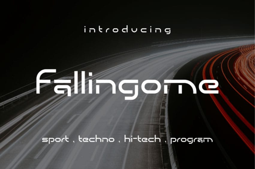 Fallingome Font