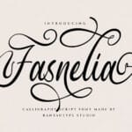 Fasnelia Font