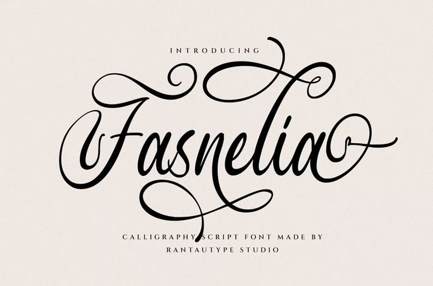 Fasnelia Font