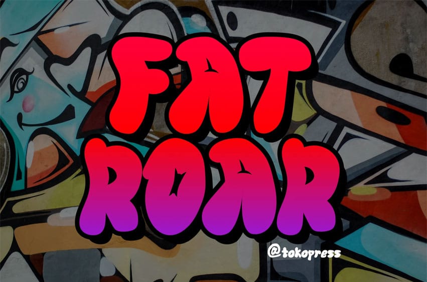 Fat Roar Font