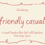 Friendly Casual Font