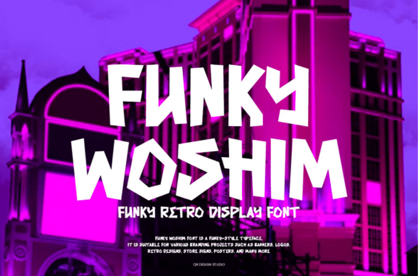 Funky Woshim Font