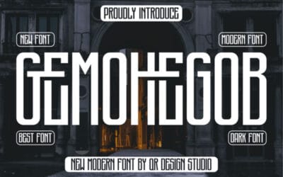 Gemohegob Font
